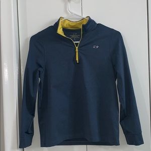 Boys Vineyard Vines Performance Quarter Zip